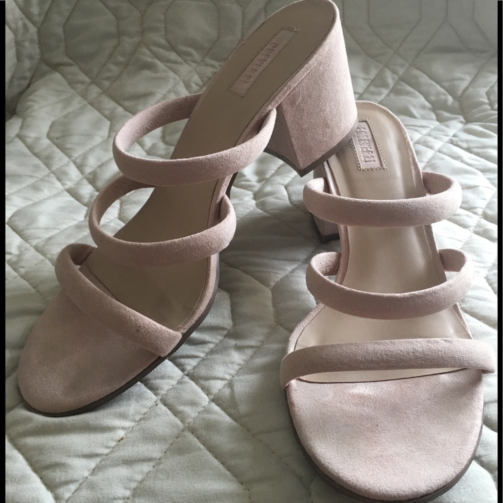Forever 21 thin strap sandals.